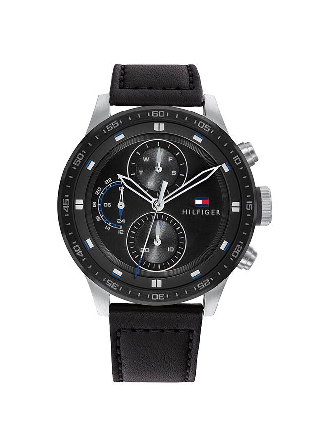 TOMMY HILFIGER Men's Trent Black Dial Watch- 1791810  - Image 1
