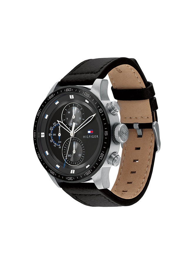 TOMMY HILFIGER Men's Trent Black Dial Watch- 1791810  - Image 3