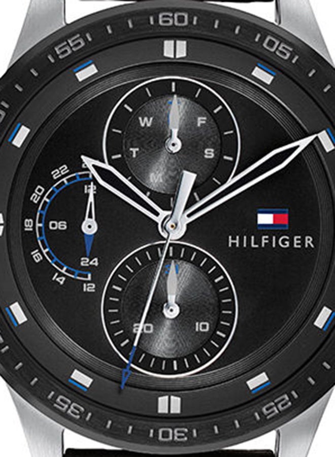 TOMMY HILFIGER Men's Trent Black Dial Watch- 1791810  - Image 4