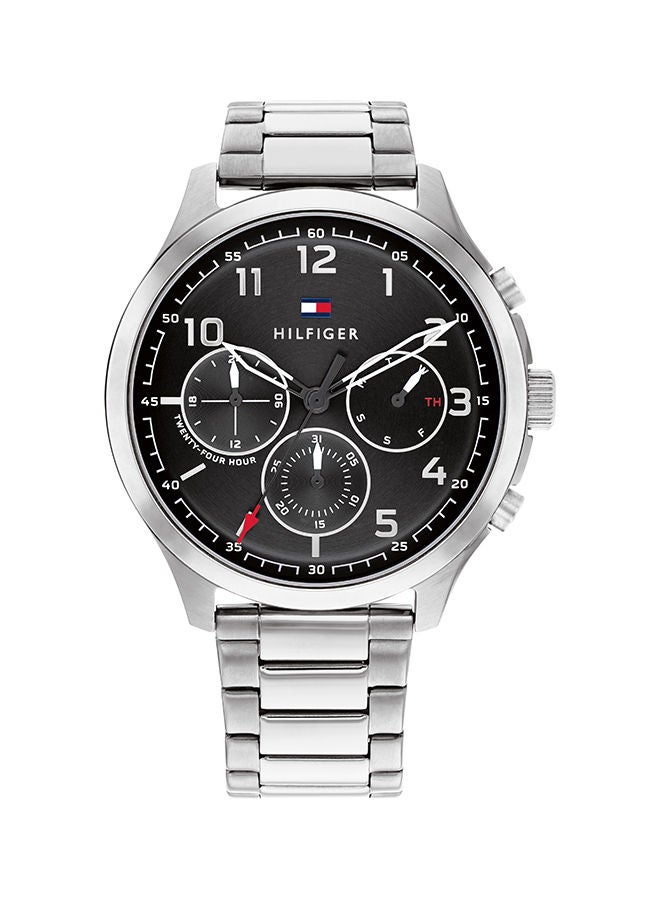 TOMMY HILFIGER - Men's Asher  Black Dial Watch - 1791852 - Image 1