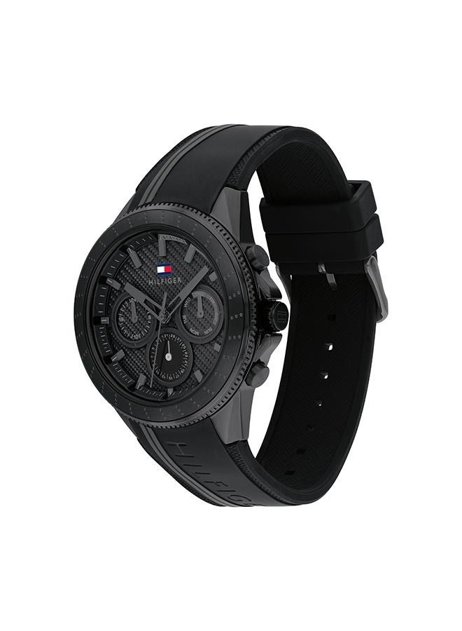 TOMMY HILFIGER Men's Aiden  Black Dial Watch - 1791861 - Image 3