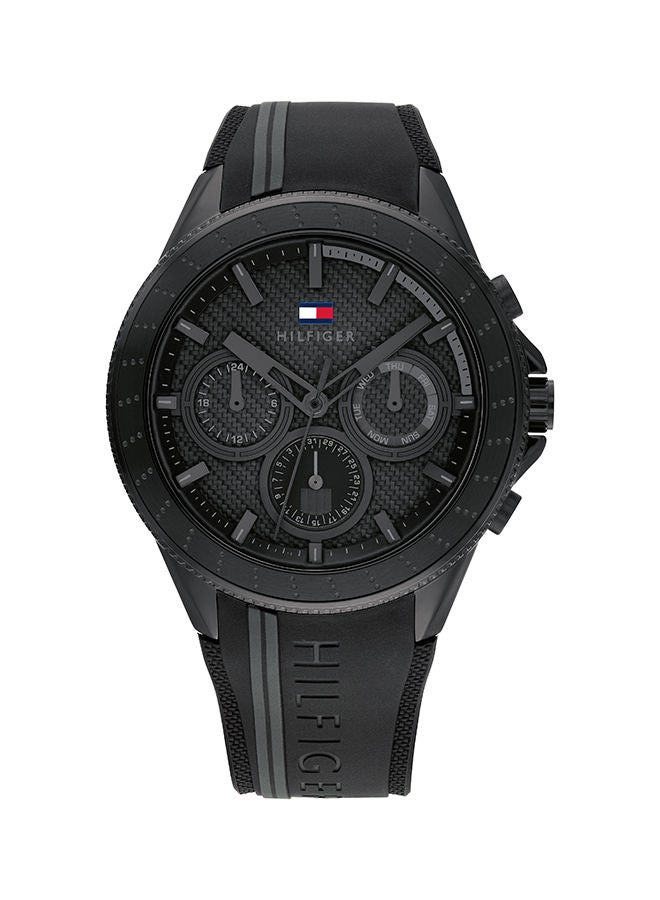 TOMMY HILFIGER Men's Aiden  Black Dial Watch - 1791861 - Image 1