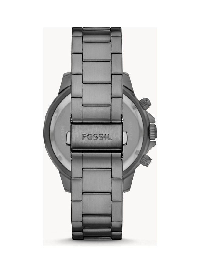 FOSSIL Men's Bannon Multifunction Smoke Stainless Steel Watch
 BQ2491  - Image 2