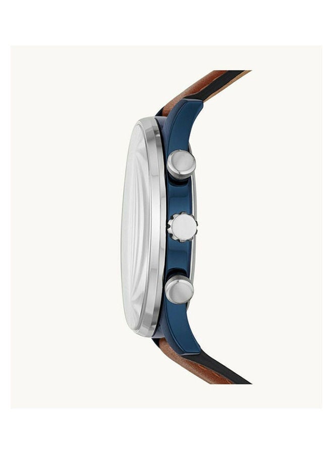 فوسيل ساعة يد كرونوغراف بسوار من الراتنج طراز BQ2512 للرجال - Image 2