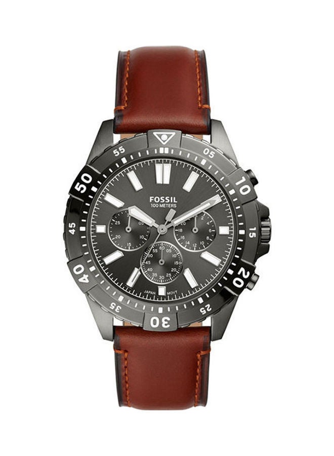 FOSSIL Women's Leather Analog Wrist Watch Fs5770 - 44 mm - Brown  - Image 1