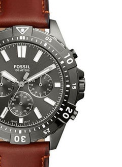 FOSSIL Women's Leather Analog Wrist Watch Fs5770 - 44 mm - Brown  - Image 5