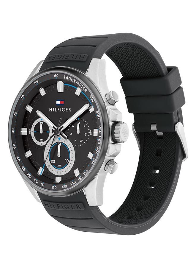 TOMMY HILFIGER - Men's Max Black Dial Watch - 1791971 - Image 1
