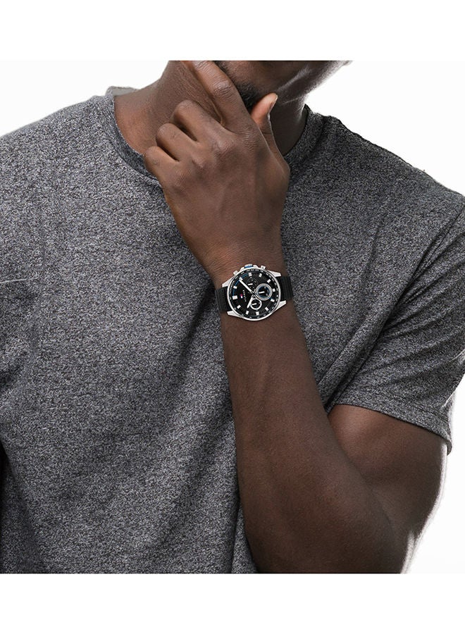 TOMMY HILFIGER - Men's Max Black Dial Watch - 1791971 - Image 1
