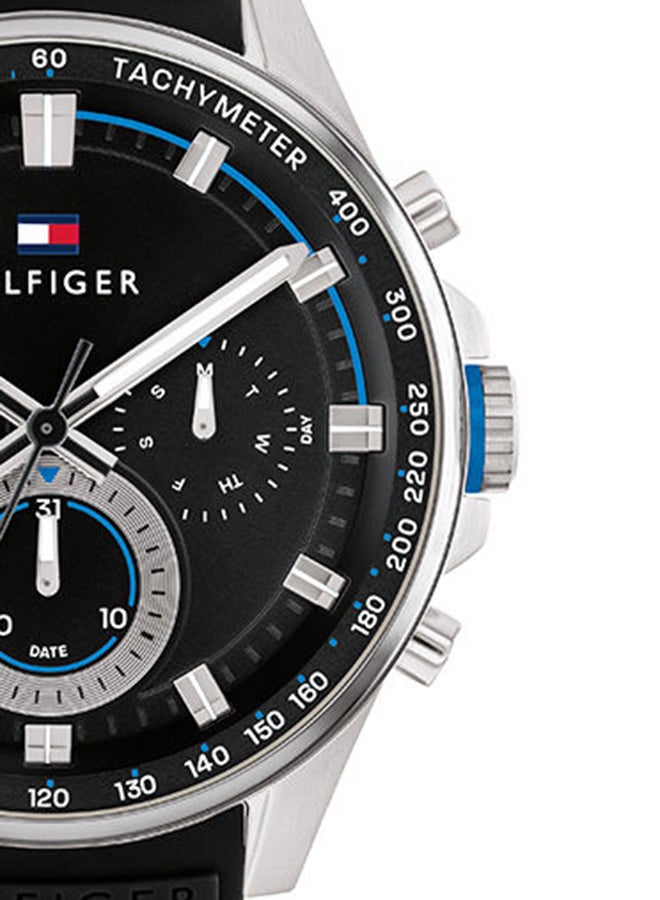 TOMMY HILFIGER - Men's Max Black Dial Watch - 1791971 - Image 1