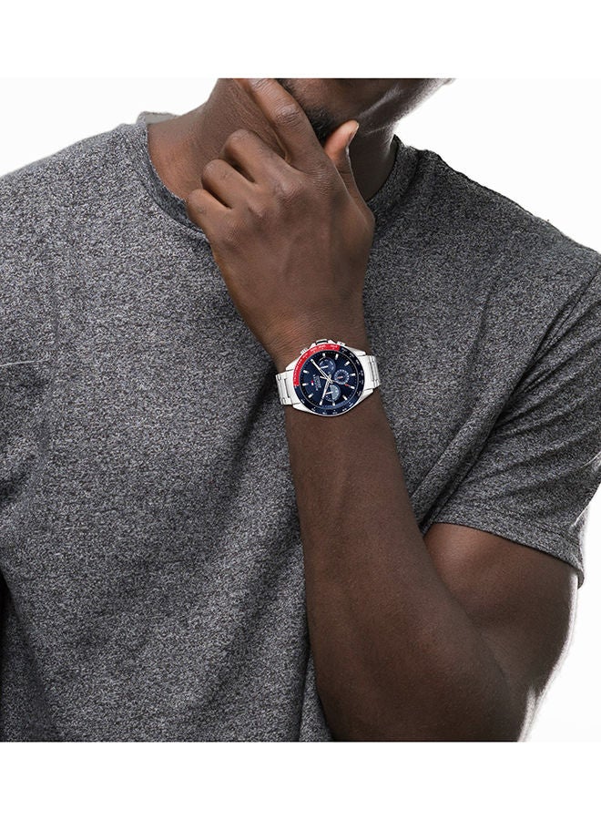 TOMMY HILFIGER - Men's Owen Blue Dial Watch - 1791968 - Image 1