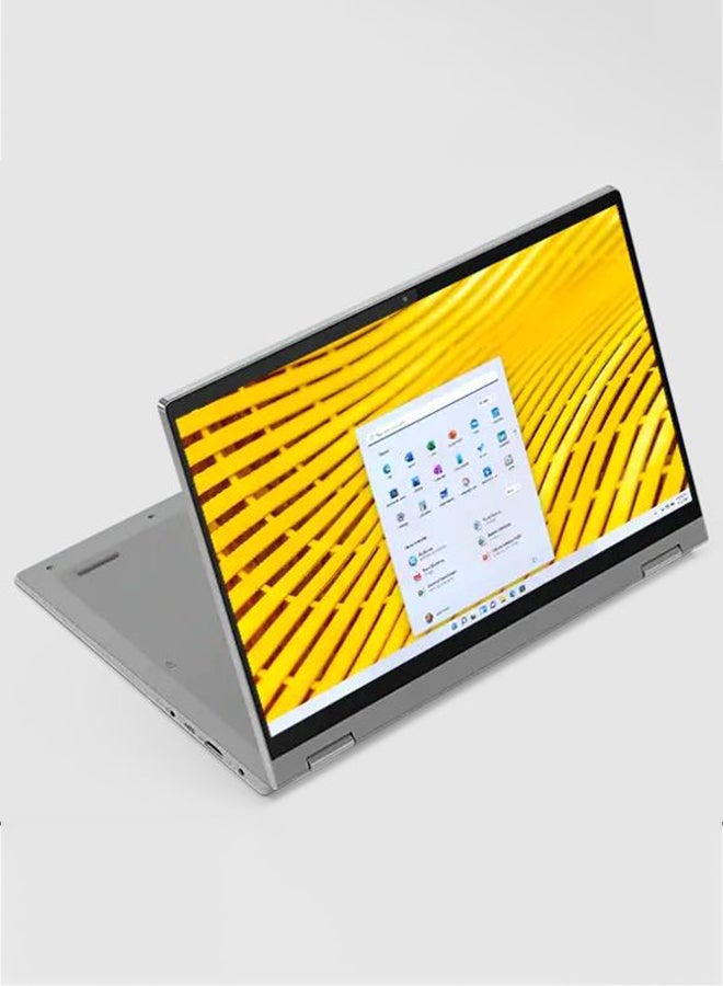 Lenovo - IdeaPad Flex 5 14ALC05 (Upgraded Version) Laptop With 14-Inch FHD Display AMD Ryzen 7 5700U Processor/8GB RAM/512GB SSD/Integrated AMD Radeon Graphics/Windows 11 English Platinum Grey - Image 1