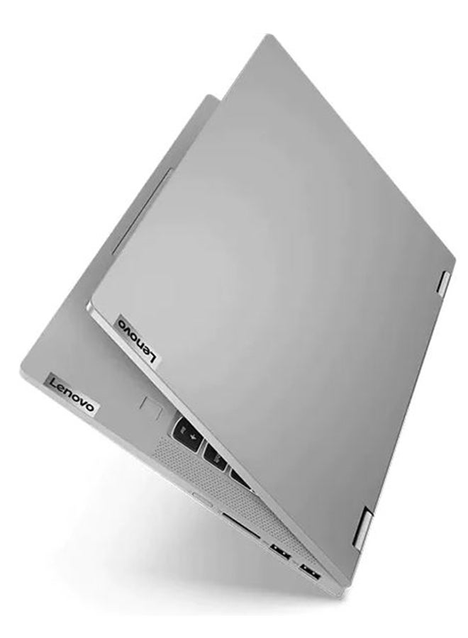Lenovo - IdeaPad Flex 5 14ALC05 (Upgraded Version) Laptop With 14-Inch FHD Display AMD Ryzen 7 5700U Processor/8GB RAM/512GB SSD/Integrated AMD Radeon Graphics/Windows 11 English Platinum Grey - Image 1