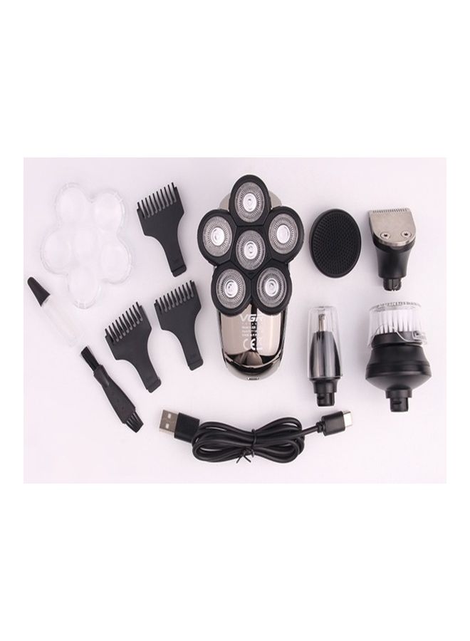 VGR 5 In 1 Electric Shaver Silver  - Image 2