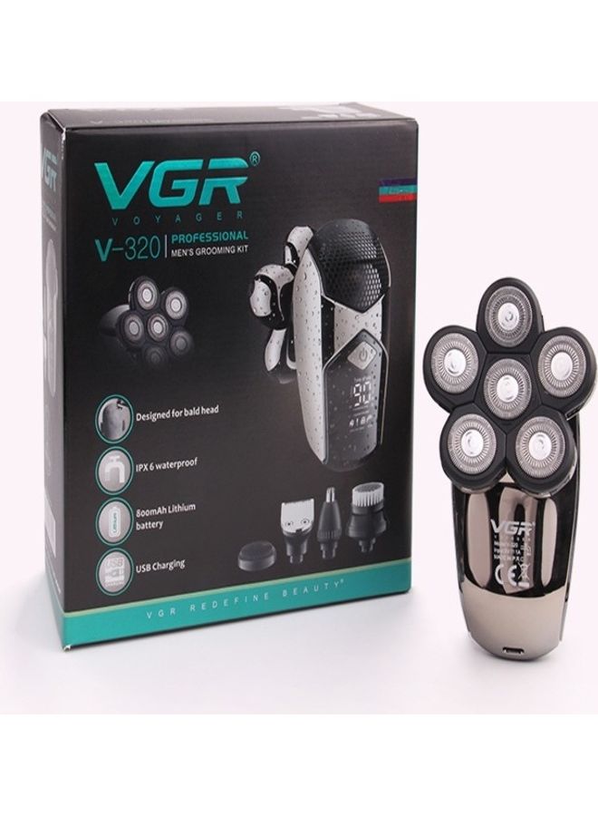 VGR 5 In 1 Electric Shaver Silver  - Image 3