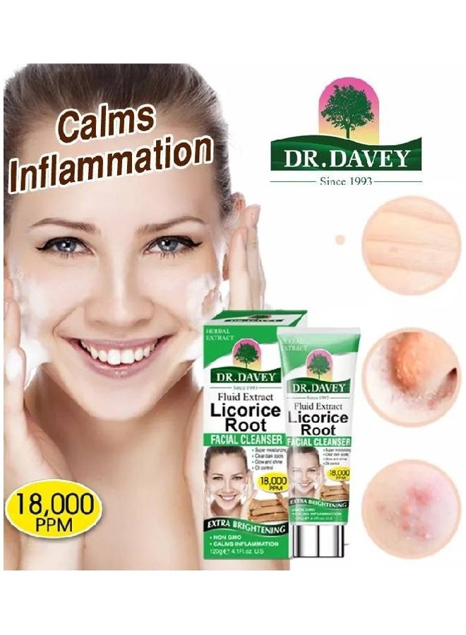 DR. DAVEY LicoriIce Root Calms Facial Cleanser 120ml  - Image 2