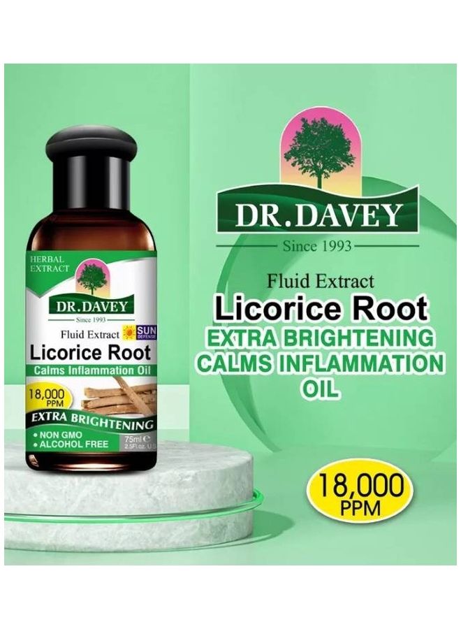 DR. DAVEY Licorice Root Calms Facial Oil 75ml  - Image 3