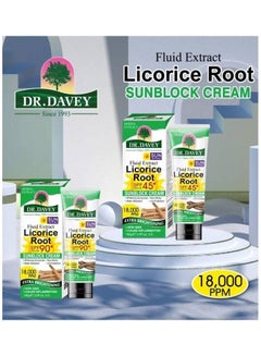 DR. DAVEY Licorice Root Sunblock Cream 100grams  - Image 3