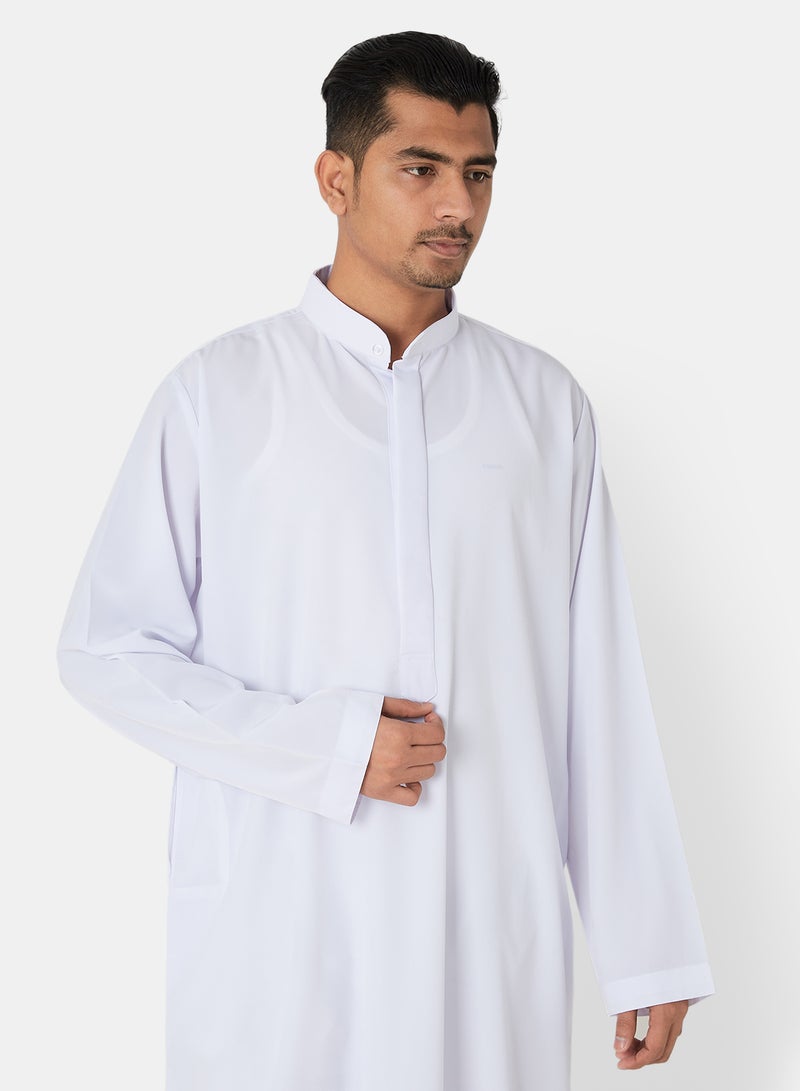 سيفي فور صقر - كندورة سعودية فاخرة أبيض - Image 1