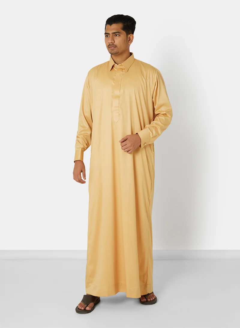 SIVVI for SAQR Premium Saudi Kandora Orange