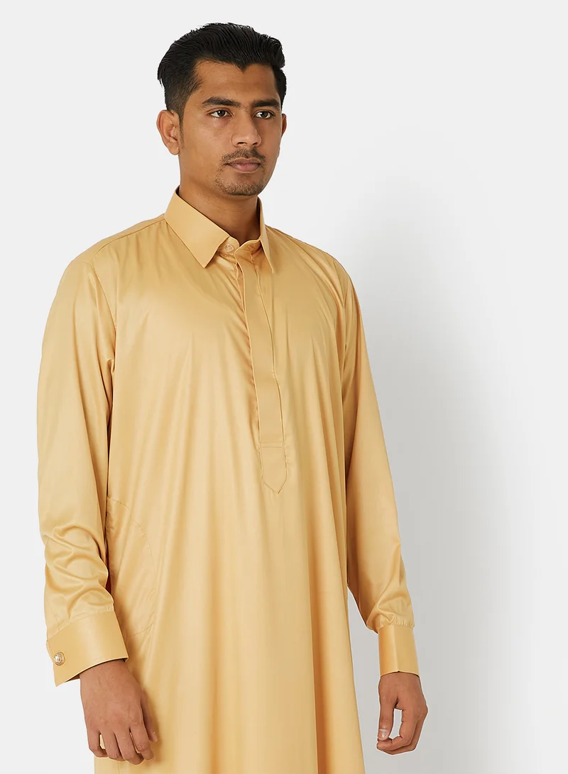 SIVVI for SAQR Premium Saudi Kandora Orange