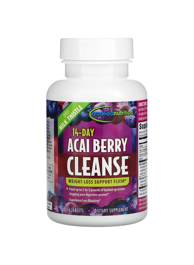 Applied Nutrition - Acai Berry Cleanse Weight Loss Support - 56 Tablets - Image 1