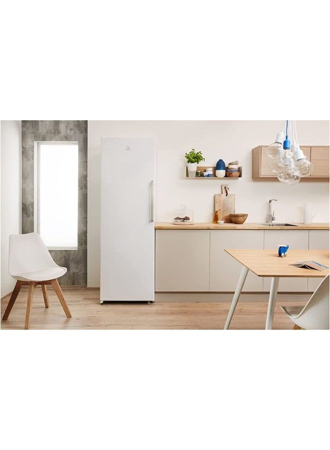 INDESIT - Indesit Freezer No Frost Capacity 170 Liters 5 Drawers White Ui4 F1T W 170 L UI4 F1T W White - Image 1