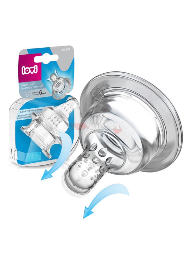 lovi - 2-Piece Dynamic Pacifier Porridge Set (6+ Months) - Image 1
