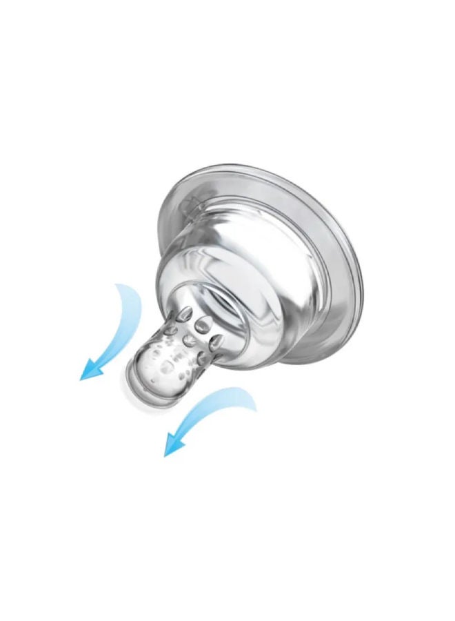 lovi - Pack Of 2 Dynamic Feeding Teat Tri-flow, 3 Months+ - Image 1