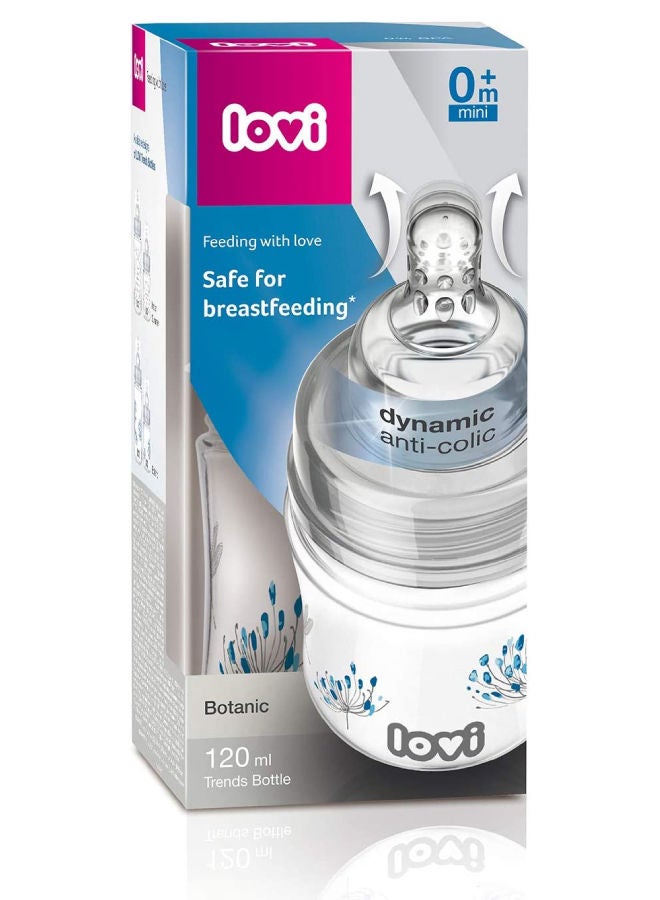 لوفي زجاجة رضاعة من السيليكون من بوتانيك سعة 120 مل - Image 2