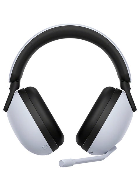 INZONE H9 Wireless Noise Cancelling Gaming Headset with Boom Microphone for PC/PS5 White- H9