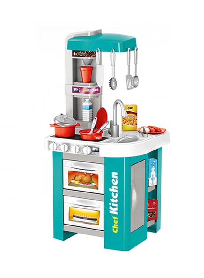 Talented chef 49-Piece Chef Kitchen With Light And Sound 34.5X33X72.5cm - Image 1