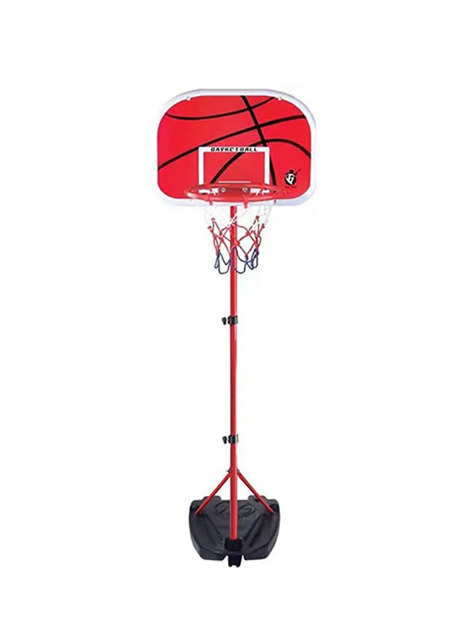Adjustable Basketball Goal Hoop With Ball, Age 5+ Years 46x33x160cm