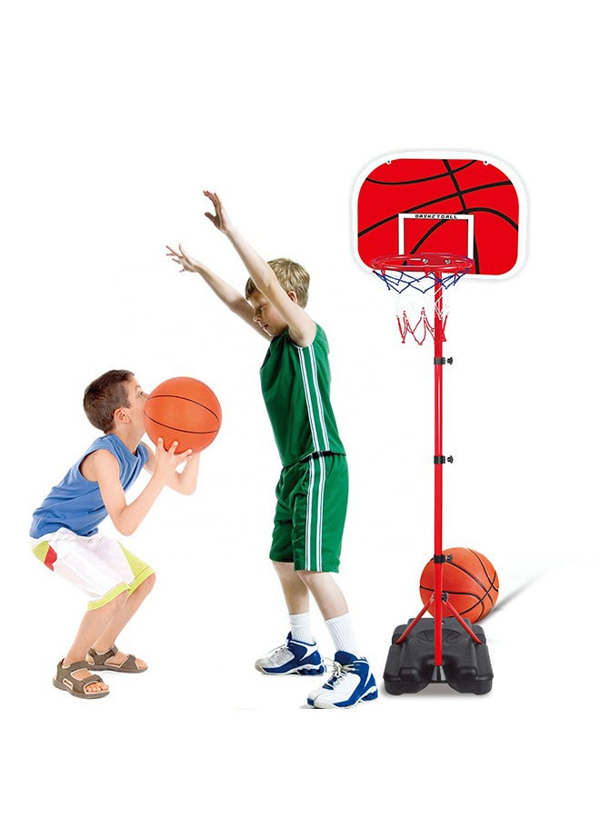 Adjustable Basketball Goal Hoop With Ball, Age 5+ Years 46x33x160cm