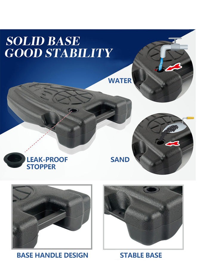 شيانغ يو حامل كرة سلة بتصميم أنيق ورائع مزود بخطاف 46X33X160سم - Image 3