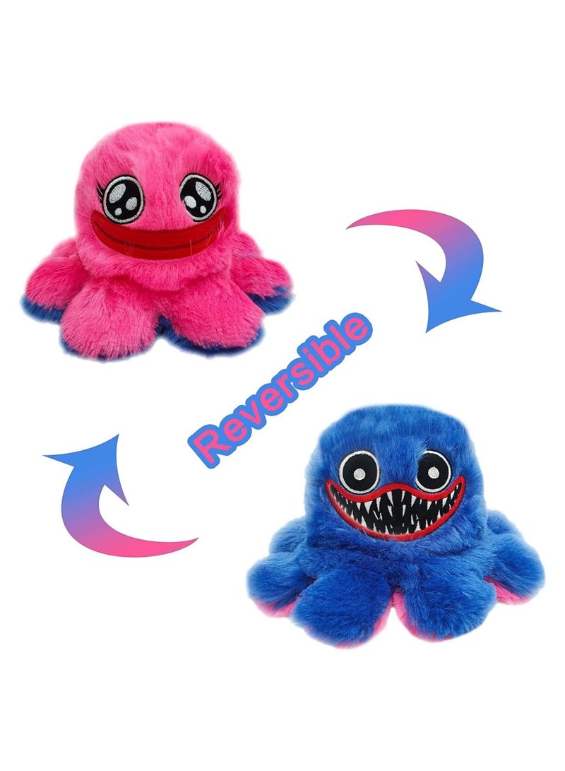 Rock Pow - Huggy Wuggy Reversible Plush Toy - Image 1