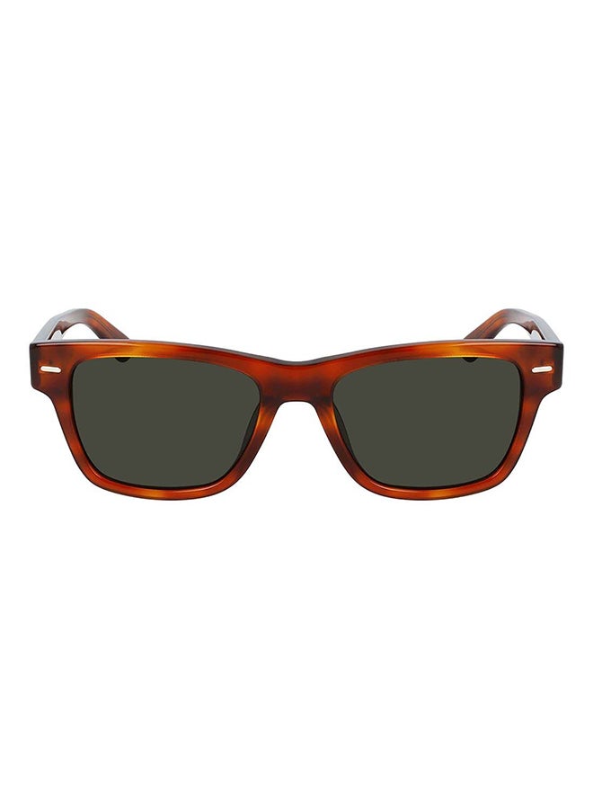 CALVIN KLEIN - Men's Full Rim Acetate Modified Rectangle  Sunglasses  CK21528S-213-5318 - Image 1