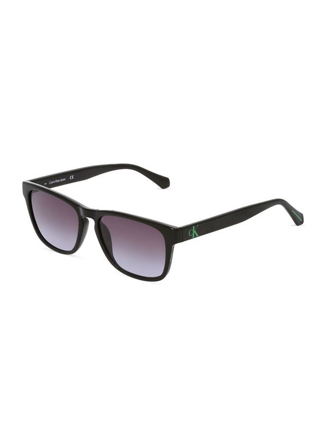 Calvin Klein Jeans Men's Full Rim Injected Modified Rectangle  Jeans Sunglasses  CKJ21623S-001-5517  - Image 1