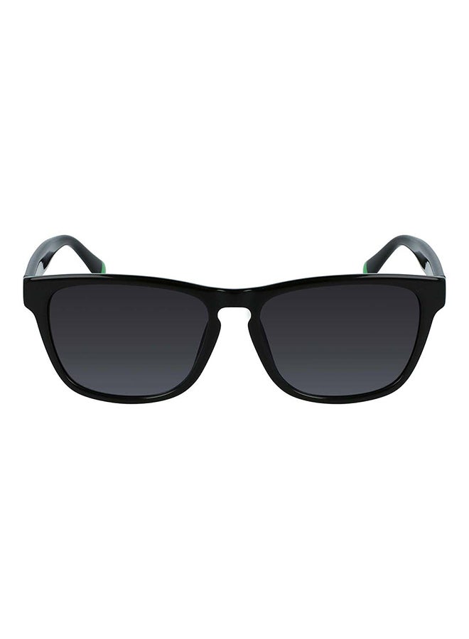 Calvin Klein Jeans Men's Full Rim Injected Modified Rectangle  Jeans Sunglasses  CKJ21623S-001-5517  - Image 2