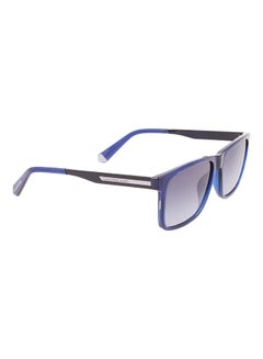 Calvin Klein Jeans Men's Full Rim Injected Modified Rectangle  Jeans Sunglasses  CKJ21624S-400-5716  - Image 3