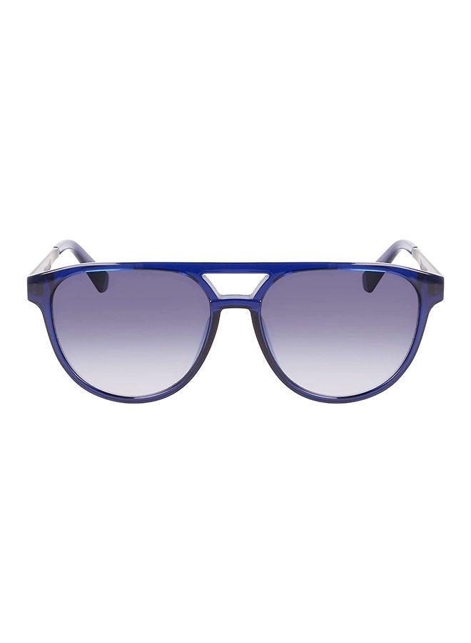 Calvin Klein Jeans - Full Rim Injected Aviator Sunglasses CKJ21625S-400-5616 - Image 1