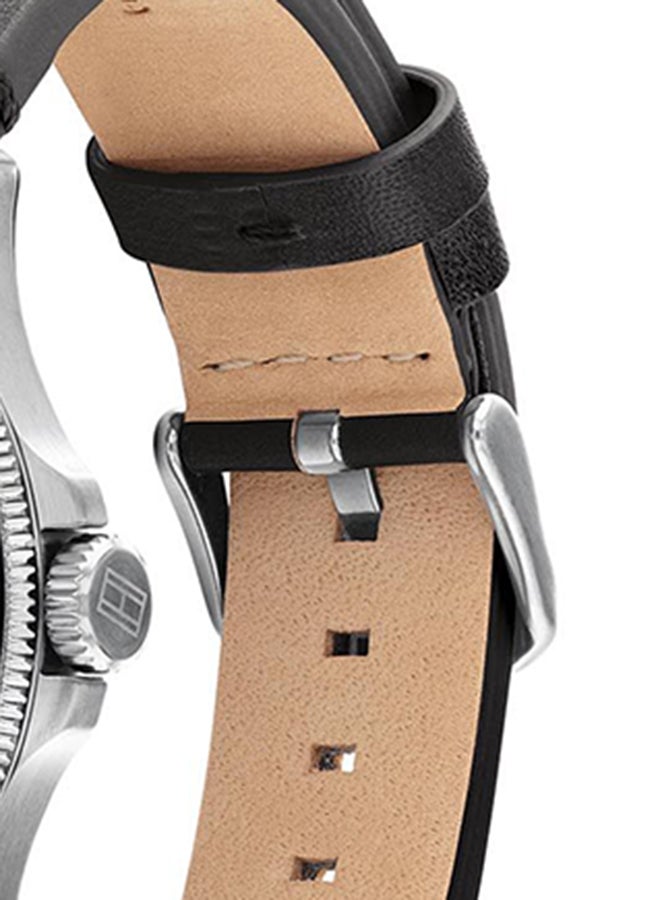 TOMMY HILFIGER - Men's Maverick  Black Dial Watch - 1791904 - Image 1