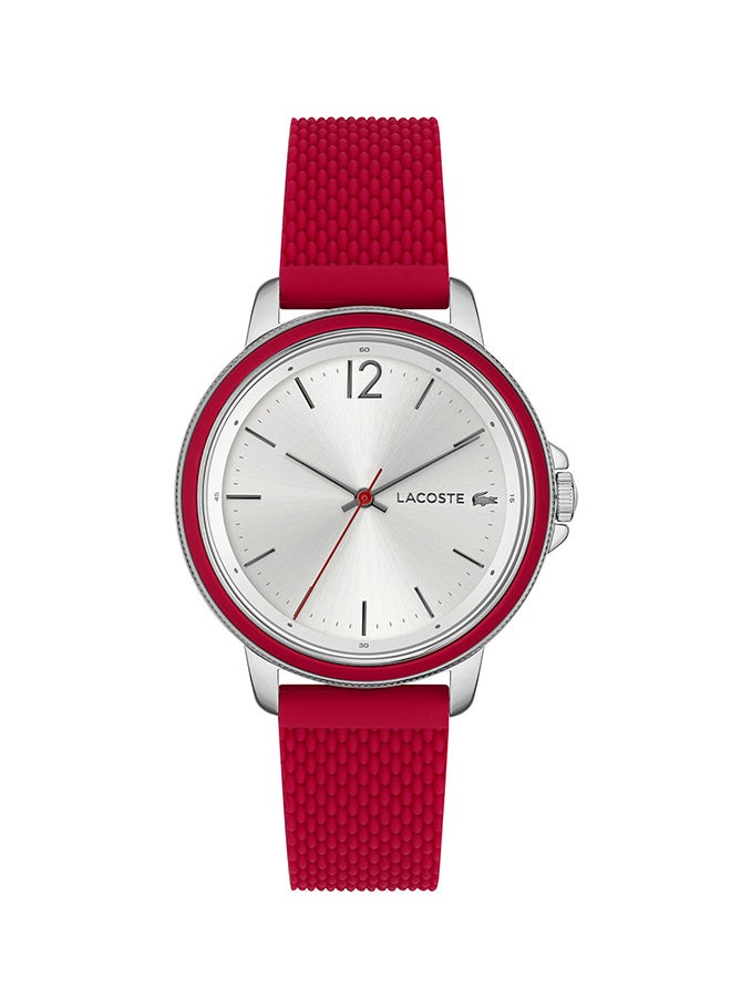 LACOSTE Women's Slice  Silver White Dial Watch - 2001199 