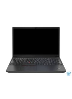 ThinkPad E15 Gen 2 With 15.6-Inch FHD Display, Core i3 Processor/4GB RAM/256GB SSD/DOS/Intel UHD Graphics English/Arabic Black
