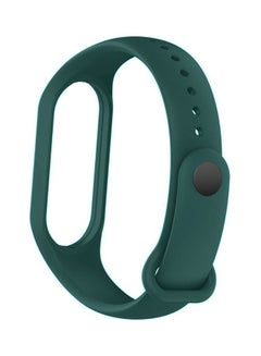 MARGOUN Xiaomi Mi Band 7 Replacement Strap Soft Silicone Watch Band Sport Wristband Bracelet Compatible with Mi Band 7 Smart Fitness Tracker 2022 Release Dark Green  - Image 2