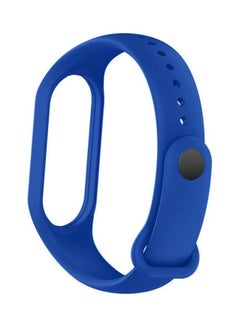MARGOUN Xiaomi Mi Band 7 Replacement Strap Soft Silicone Watch Band Sport Wristband Bracelet Compatible with Mi Band 7 Smart Fitness Tracker 2022 Release Navy Blue  - Image 2