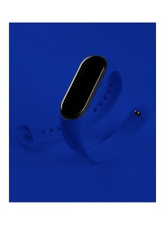 MARGOUN Xiaomi Mi Band 7 Replacement Strap Soft Silicone Watch Band Sport Wristband Bracelet Compatible with Mi Band 7 Smart Fitness Tracker 2022 Release Navy Blue  - Image 3