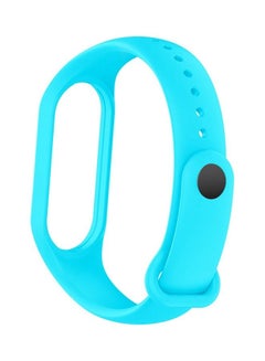 MARGOUN Xiaomi Mi Band 7 Replacement Strap Soft Silicone Watch Band Sport Wristband Bracelet Compatible with Mi Band 7 Smart Fitness Tracker 2022 Release Light Blue  - Image 2