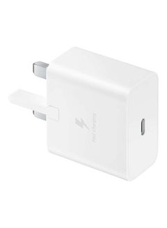 Samsung Power Adapter 15W Without Cable White  - Image 1