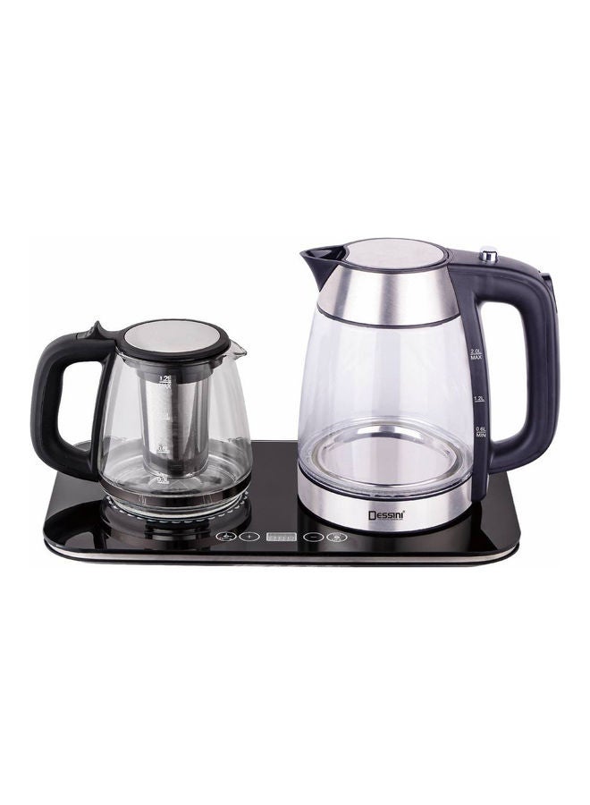 ماكينة صنع الشاي teamaker1001black أسود/ فضي/ شفاف