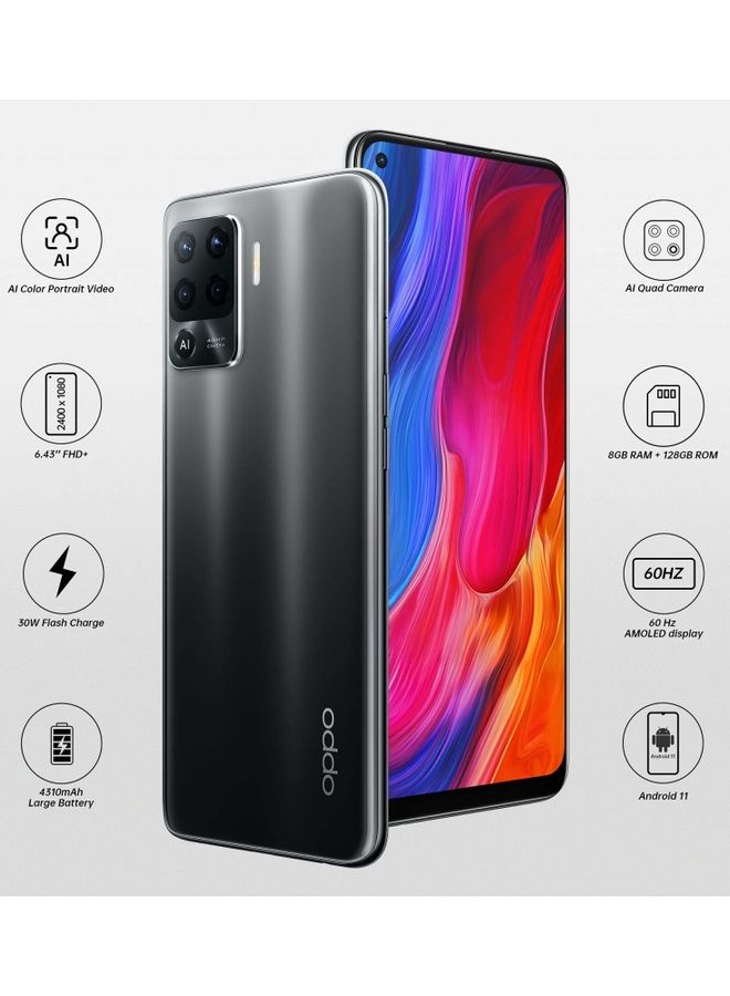 OPPO - A94 Dual SIM Fluid Black 8GB RAM 128GB 5G - International Version - Image 1